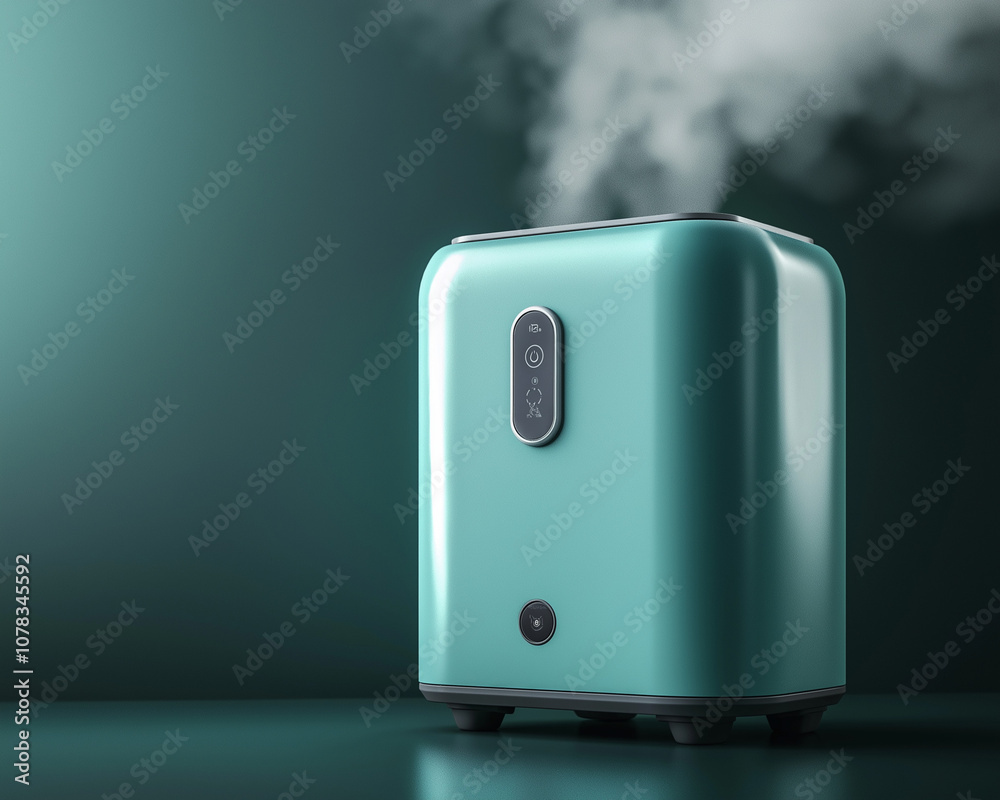 Efficient Office Air Quality Revisited: Teal and Grey Office Vapor Purifier, Vertical Design with 3D Render from 2016 Efficient Office Air Quality Revisited: Teal and Grey Office Vapor Purifier, Vertical Design with 3D Render from 2016