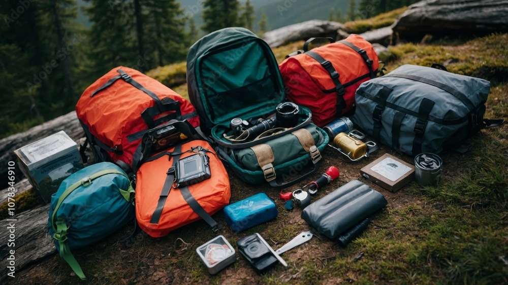 Essential gear for camping and climbing adventures Essential gear for camping and climbing adventures