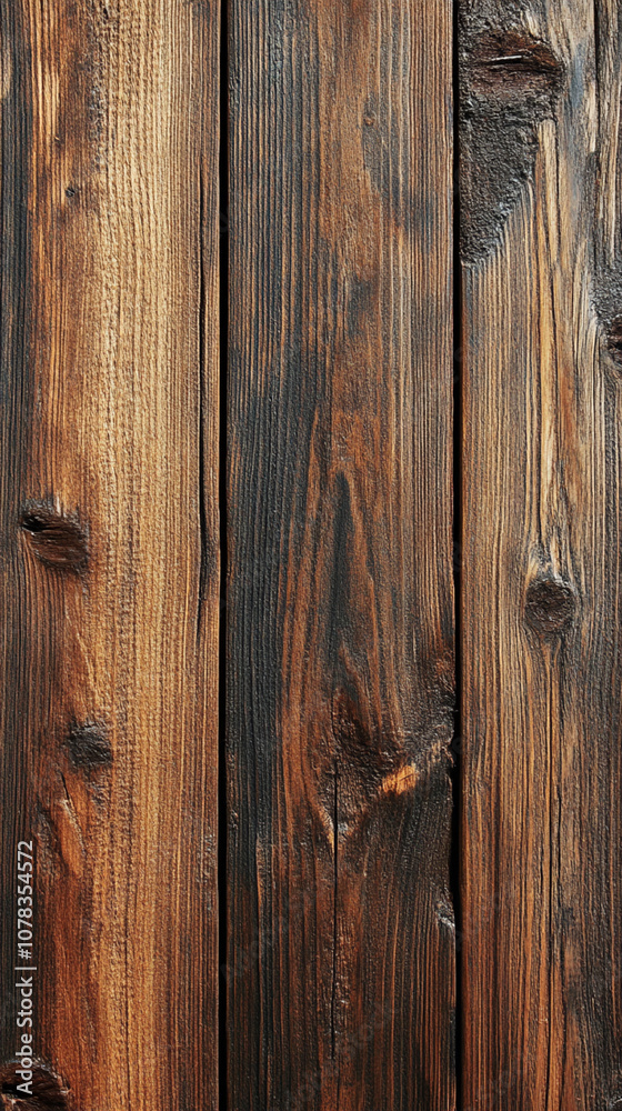 Obraz premium brown wood texture background with copyspace.