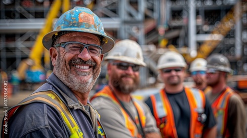 Smiles Behind the Hard Hats