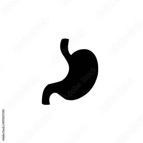 Stomach Silhouette icon