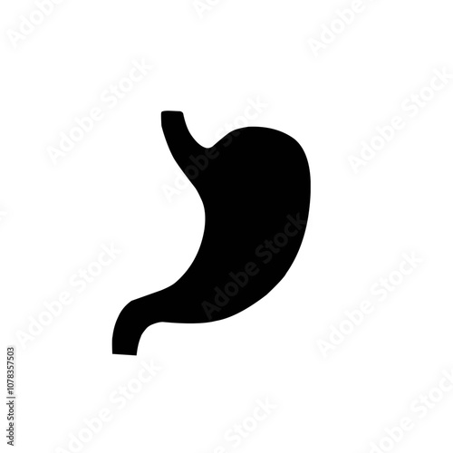 Stomach Silhouette icon