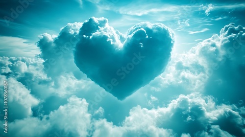 Heart on the sky