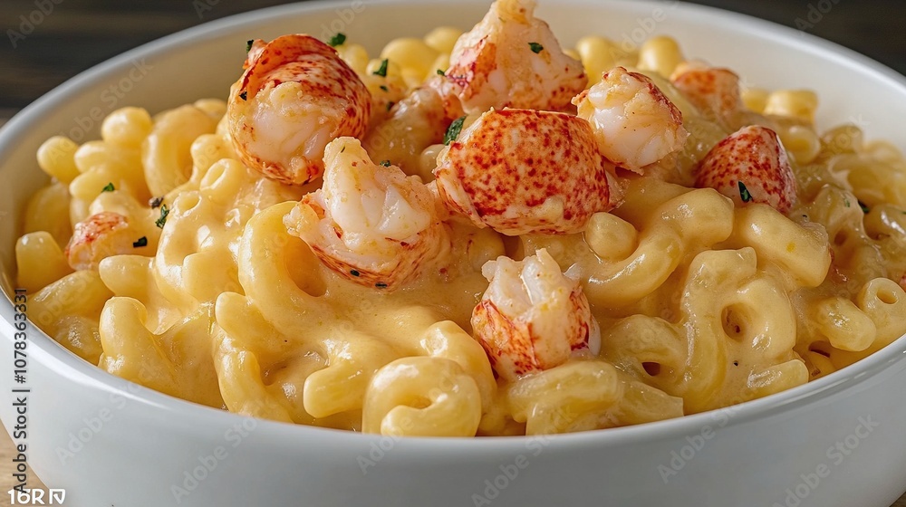 Lobster Mac and Cheese Recipe with Chunks of Lobster Meat