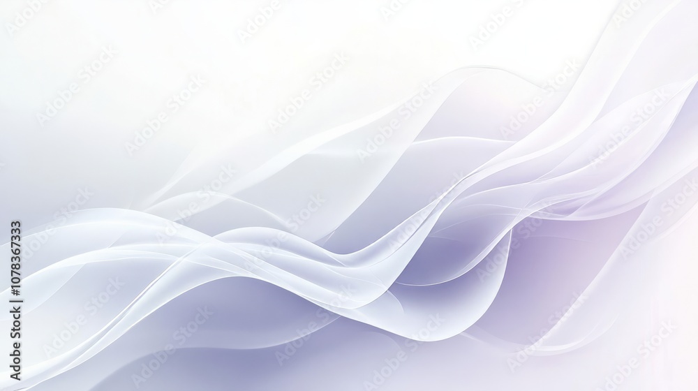 3d white abstract wavy smooth background 3d white abstract wavy smooth background
