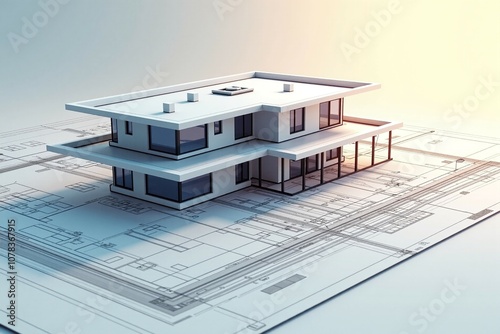 House Plan Project Technical Drawing