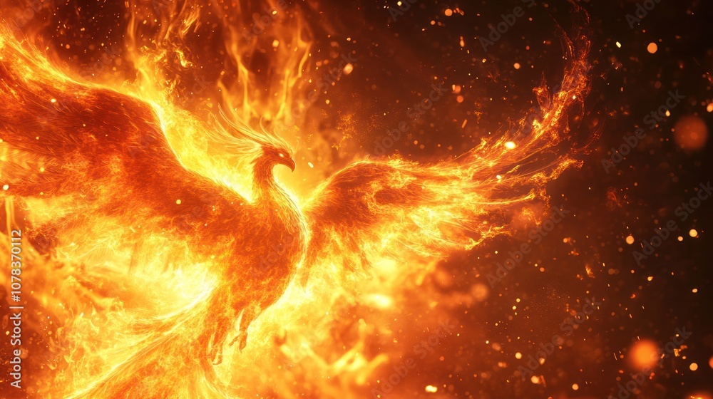 Fiery Phoenix Rising from the Ashes Fiery Phoenix Rising from the Ashes