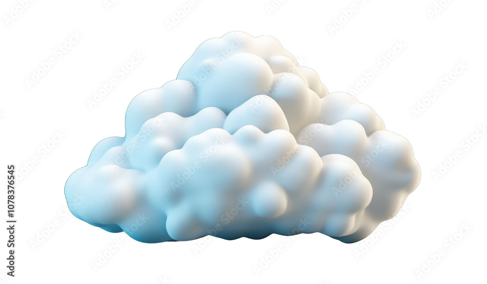 Fluffy Cloud , PNG transparent background