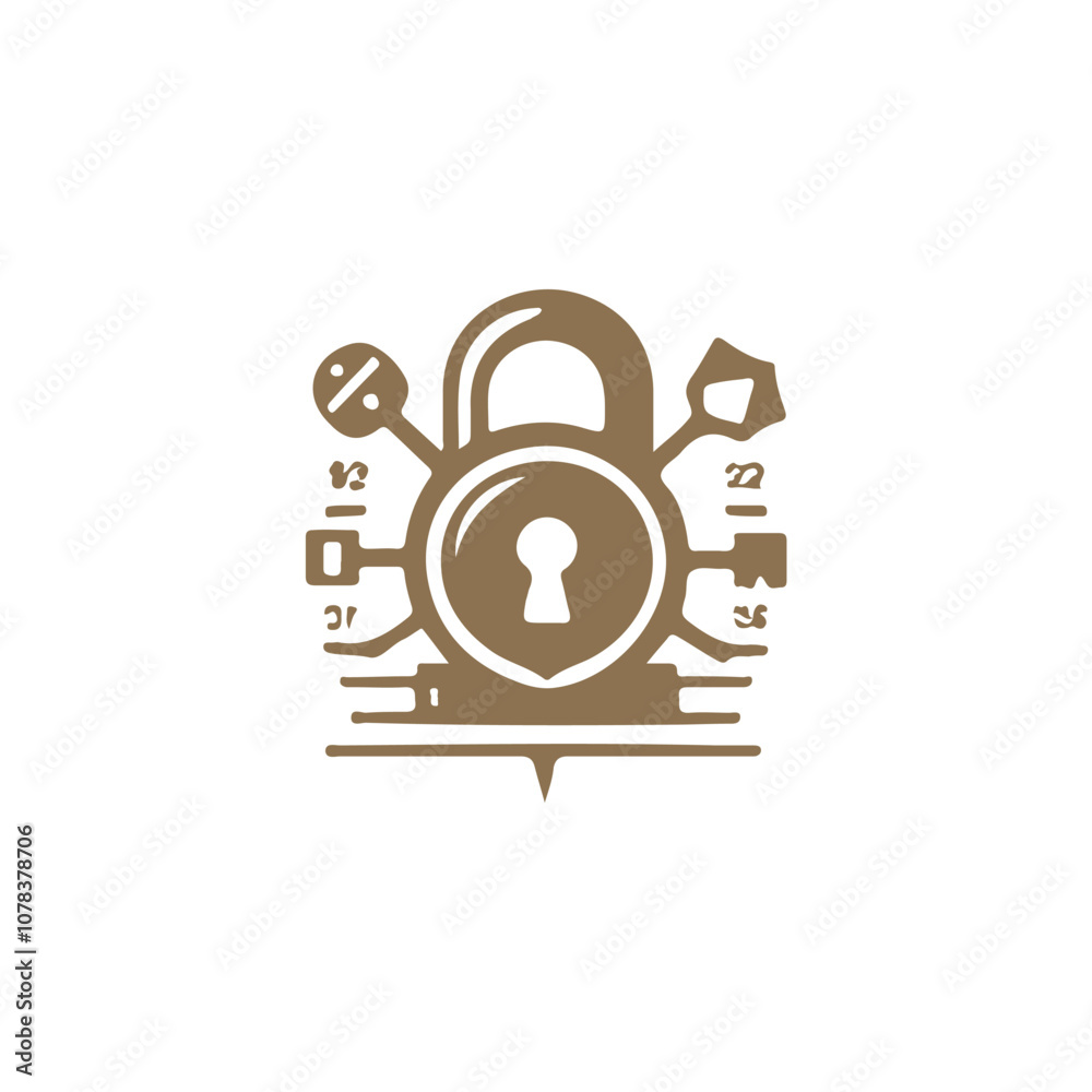 Lock Logo Design Lock Logo Design
