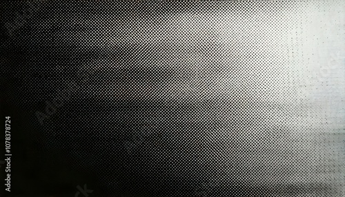Abstract halftone with black and white gradient. Grunge texture for blend effect. Generated image