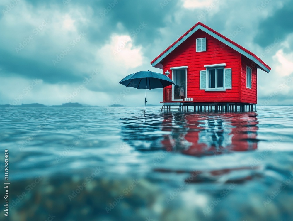Red House on Stilts.