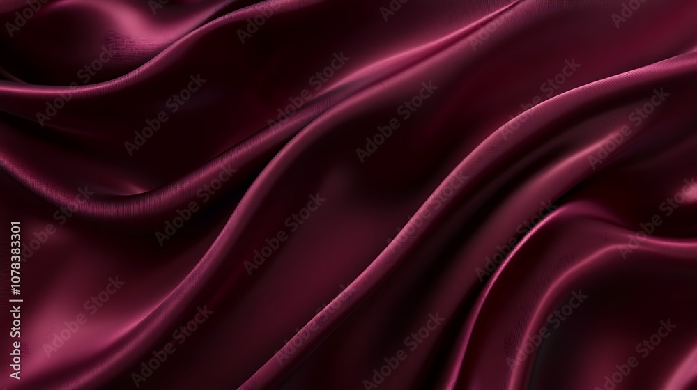 Obraz premium Solid deep burgundy background with a velvety texture