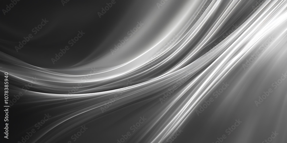 Smooth gray texture with light streaks Smooth gray texture with light streaks