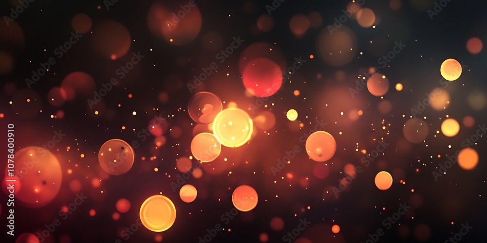 Minimalistic dark background with glowing dots Minimalistic dark background with glowing dots