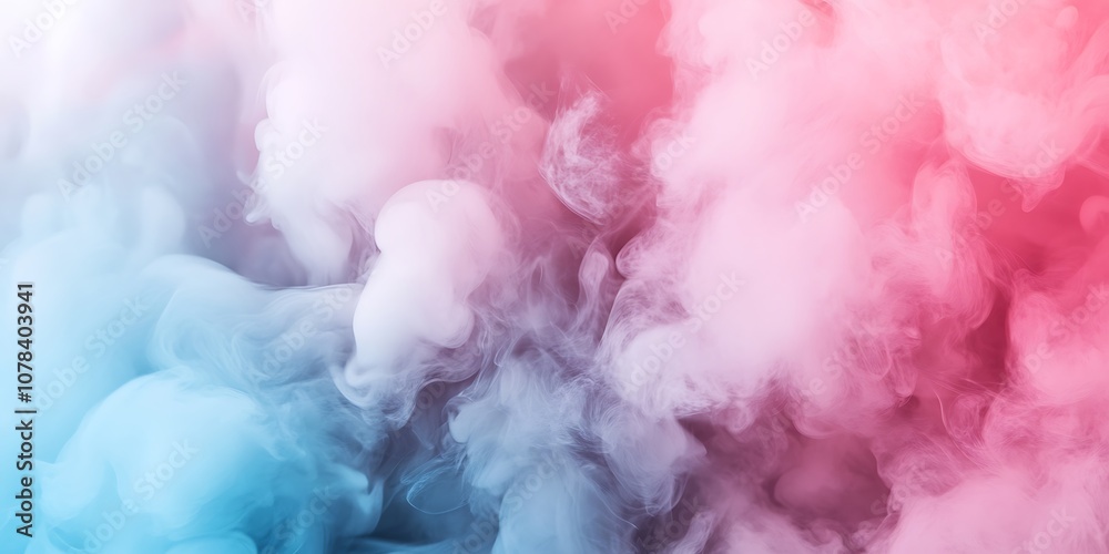 Minimalistic soft smoke background