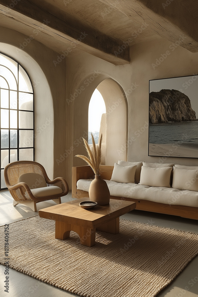 salon, pièce à vivre, intérieur 3D réaliste, décoration, tendance, architecte, design, mode, chaleureux, naturel, cocooning, zen, douceur, blanc, beige, lin, épuré salon, pièce à vivre, intérieur 3D réaliste, décoration, tendance, architecte, design, mode, chaleureux, naturel, cocooning, zen, douceur, blanc, beige, lin, épuré