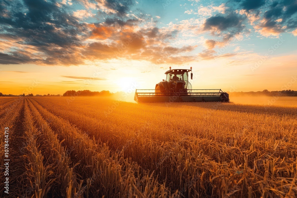Fototapeta premium Agricultural data scientists optimizing crop yields using advanced data analysis methods