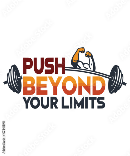 Gym Lover Typography T-Shirts, print on demand