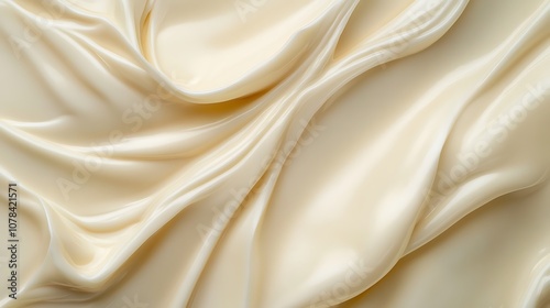 Solid ivory background with a creamy, smooth finish