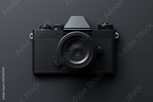 This is a black Leica digital camera with a high resolution 35mm lens, showcasing its sleek design and advanced mirrorless technology.