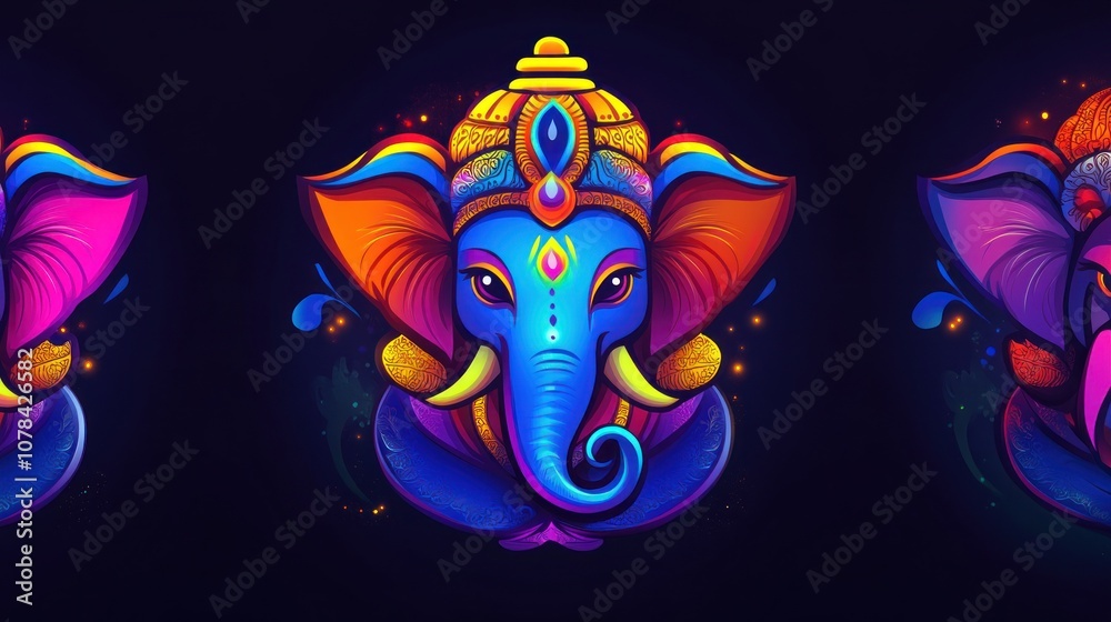 Ganesha, Hindu God of Wisdom and Prosperity Ganesha, Hindu God of Wisdom and Prosperity