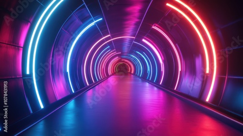 Neon Tunnel