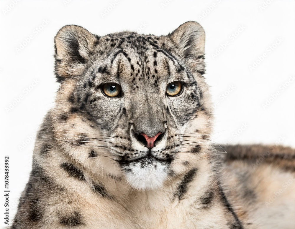 Obraz premium Schneeleopard