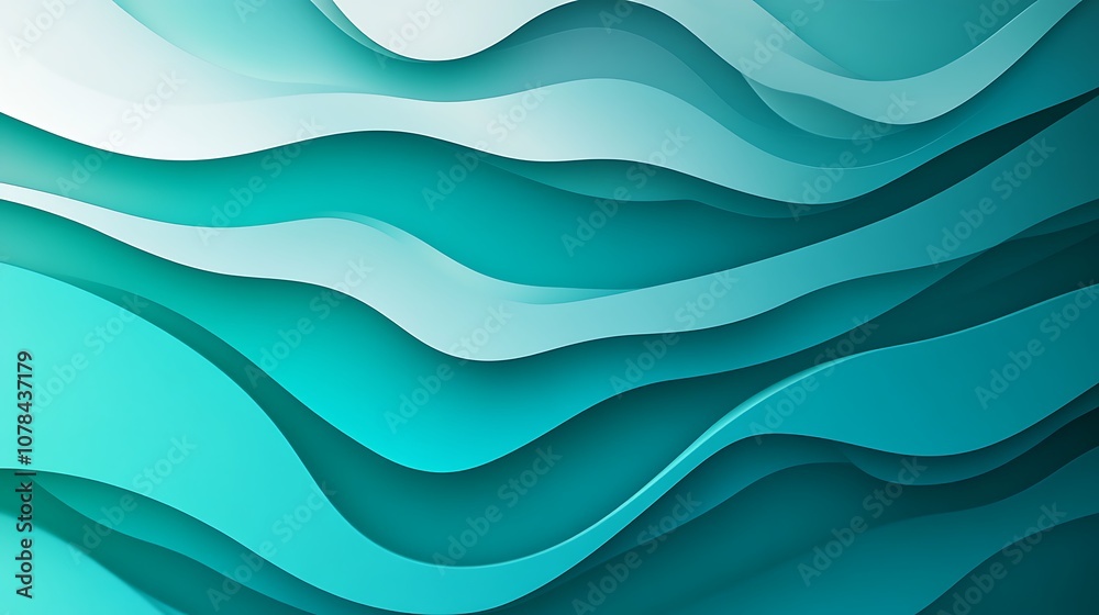 Rich teal and turquoise gradient texture for serene and calm backgrounds Rich teal and turquoise gradient texture for serene and calm backgrounds