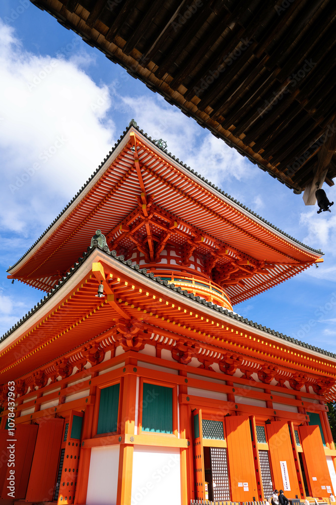 Naklejka premium 秋の高野山