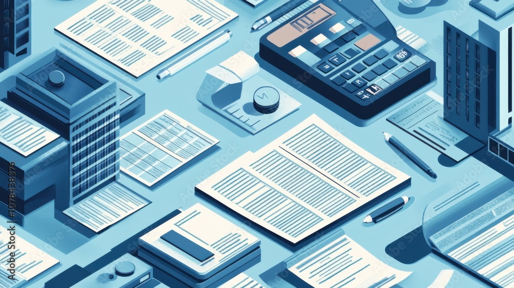 The concept of minimizing tax obligations for cost savings in corporate blue and soft gray The concept of minimizing tax obligations for cost savings in corporate blue and soft gray