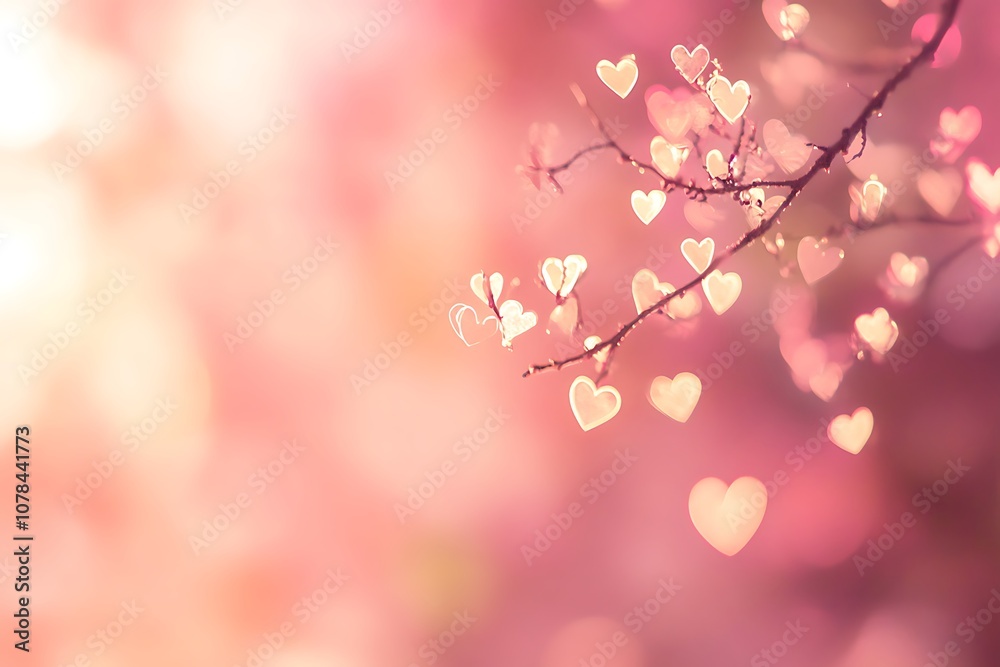 Soft pink background with a scattering of delicate heart outlines. Soft pink background with a scattering of delicate heart outlines.