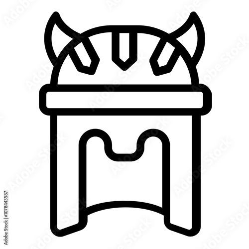 helmet viking icon