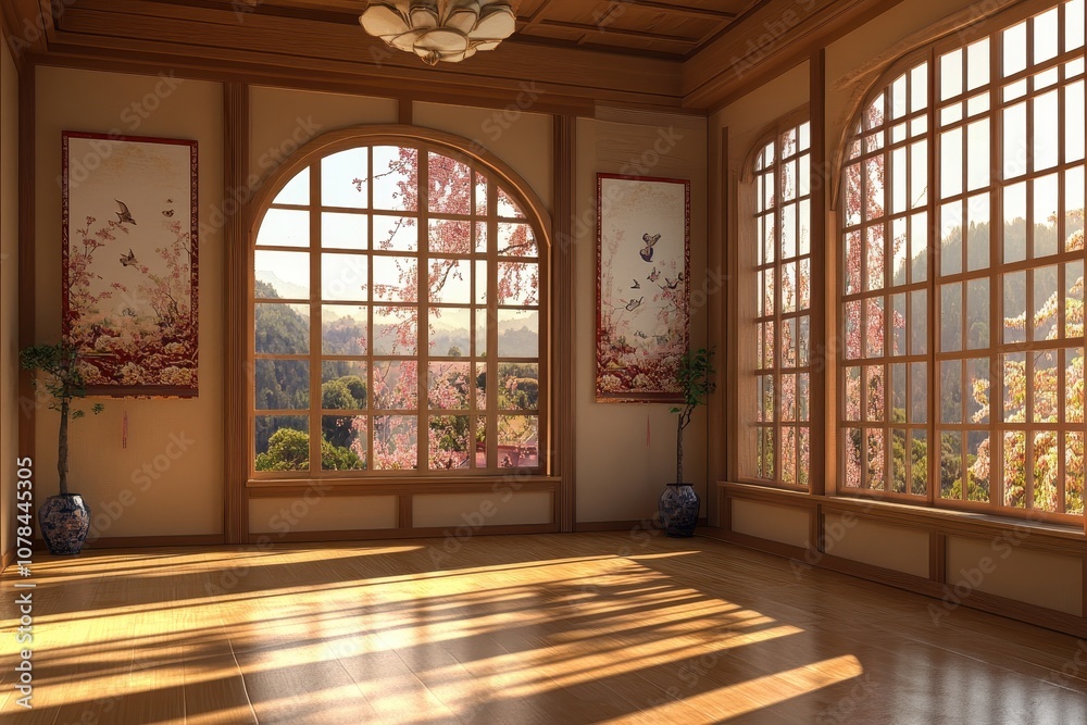Image of shoji in a Japanese room Image of shoji in a Japanese room