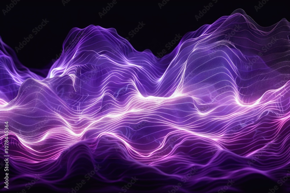 UV Spectrum Abstract Waves for 3D Mapping Background UV Spectrum Abstract Waves for 3D Mapping Background