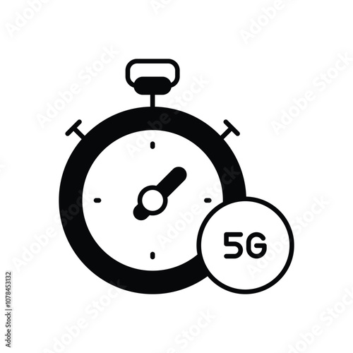 5g Data Speed vector icon