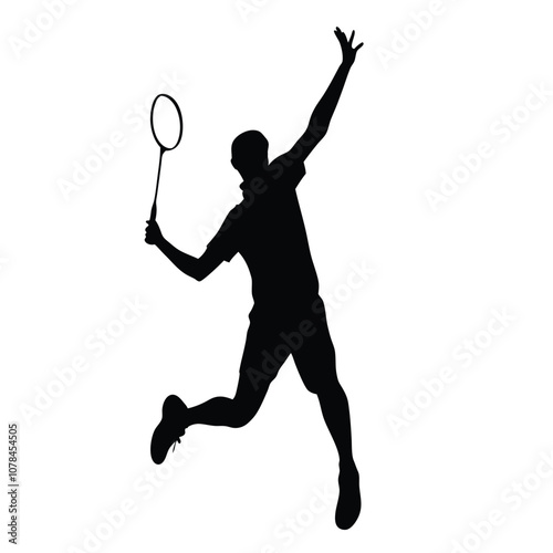 A man is playing tennis and is about to hit the ball. He is wearing a black shirt and shorts