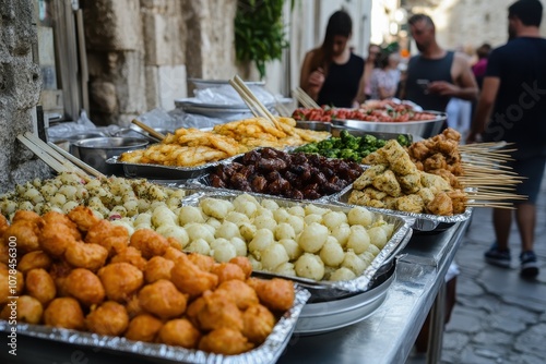 Modica s street cuisine Sicily photo