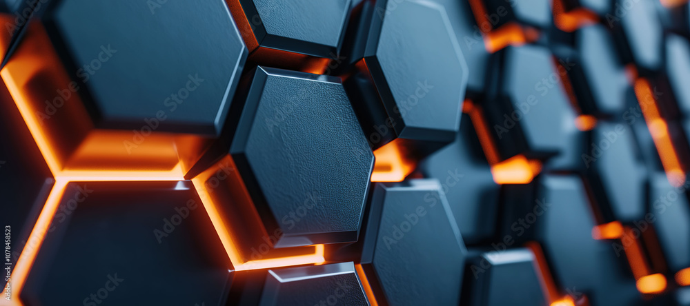 glowing hexagon shaped business background 10 glowing hexagon shaped business background 10