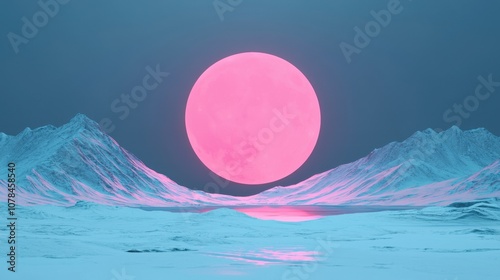 The image features a serene scene of a beach with pink and blue eggs and pills, set against a beautiful sky, ocean, and sunset, highlighting natural elements like clouds and waves Perfect for a summer