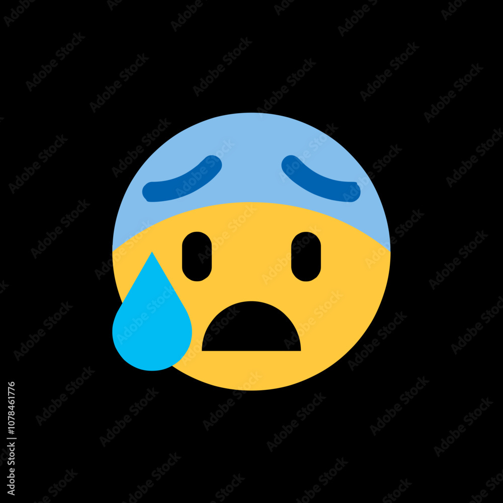 Sad and Worried Emoji Sad and Worried Emoji
