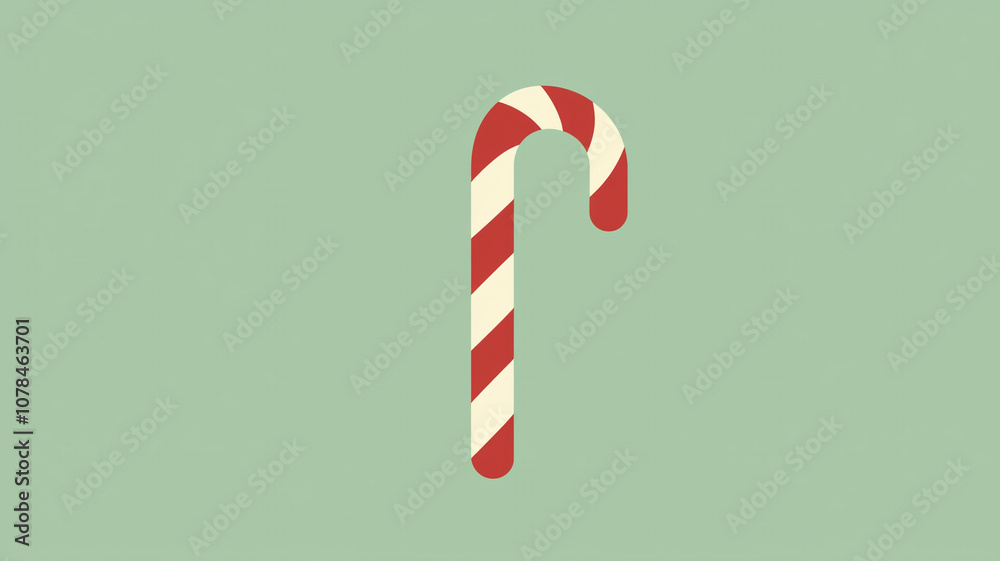 Fototapeta premium Christmas candy design
