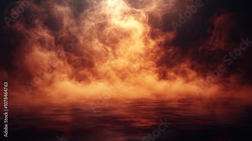 smoke black ground fog cloud floor mist background steam dust dark white horror overlay ground smoke haze night black water atmosphere 3d magic spooky smog texture