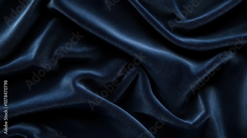 dark navy velvet texture, seamless background, smooth surface, soft lighting, high detail, deep color, minimalistic, no patterns