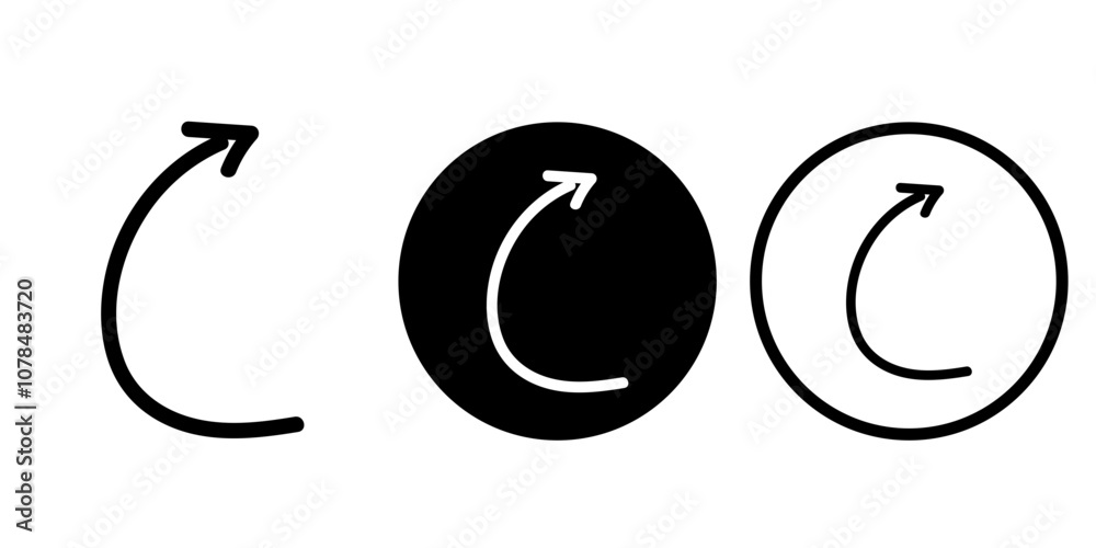 Arrows vectors icon set Arrows vectors icon set