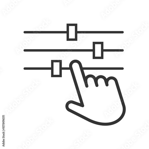 Options or Settings icon. Setup symbol