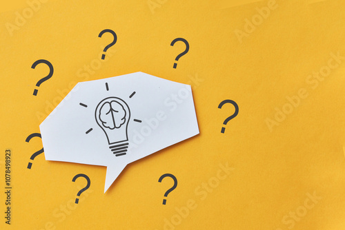 a lot of questions and.one light bulb in your hand. Search for creative solutions to issues