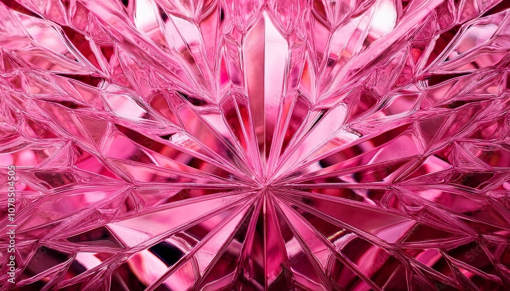abstract pink background of crystal refractions abstract pink background of crystal refractions