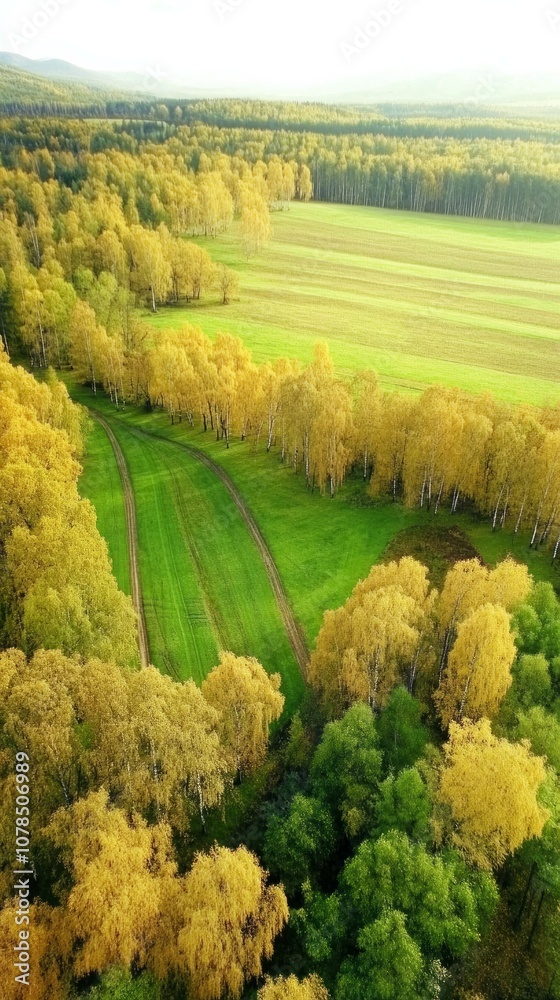 Professional photography, Autumn trees, photo from above, vivid colors, Professional photography, Autumn trees, photo from above, vivid colors,