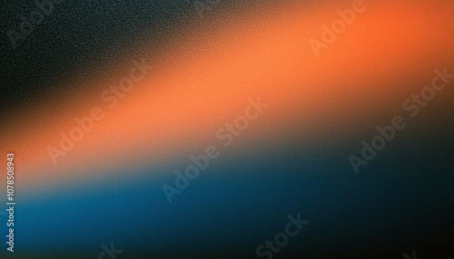 Abstract Gradient Background with Blue and Orange