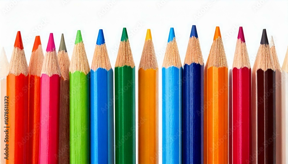 Set of colorful pencil isolated on a white background. Set of colorful pencil isolated on a white background.